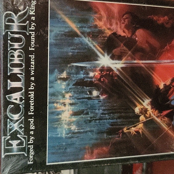 EXCALIBUR 1981 VHS EXCELLENT CONDITION - Picture 1 of 6